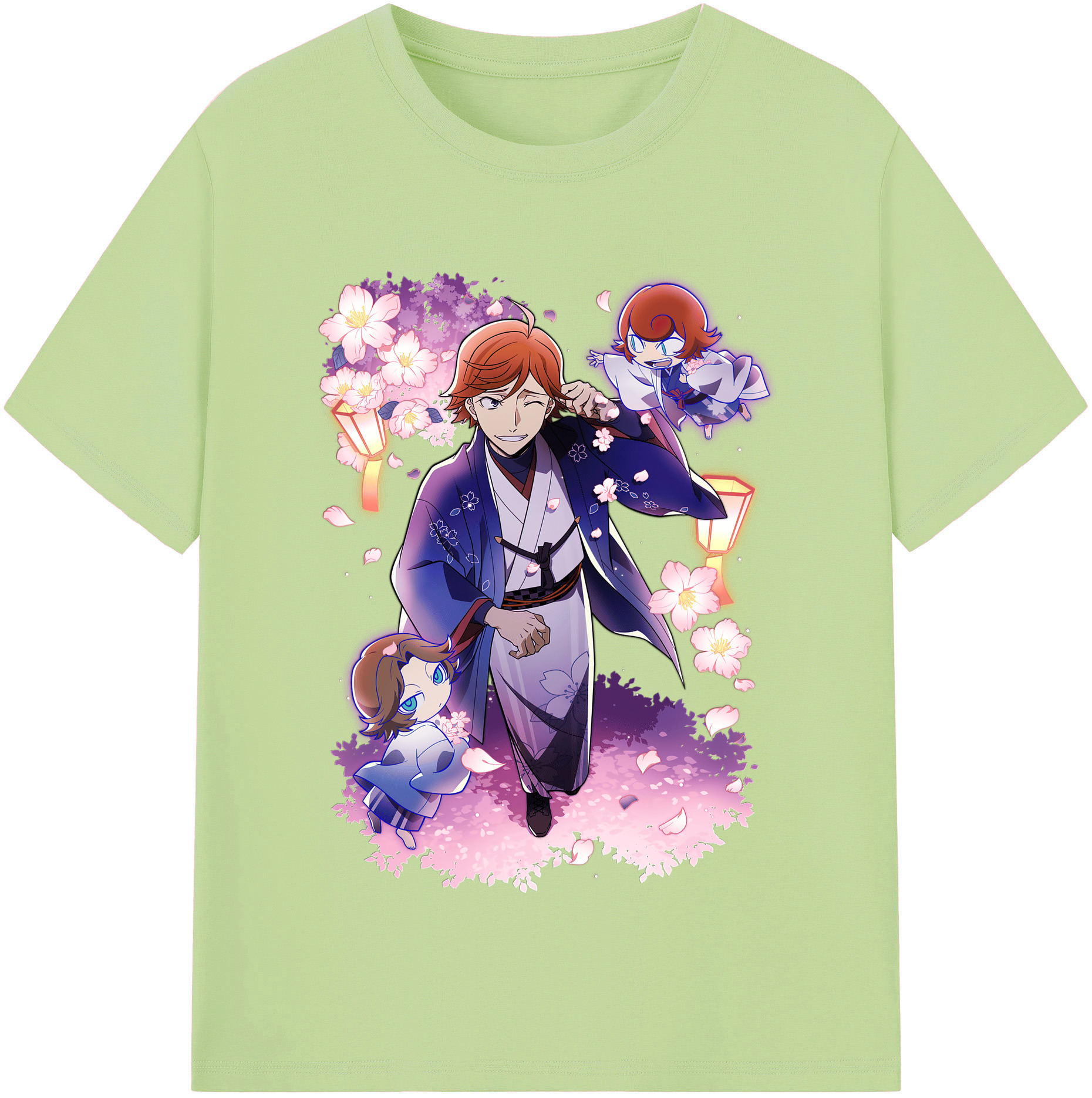 （画像用） 文豪ストレイドッグス Bungo Stray Dogs 綿100％半袖Tシャツ（フロントプリント）